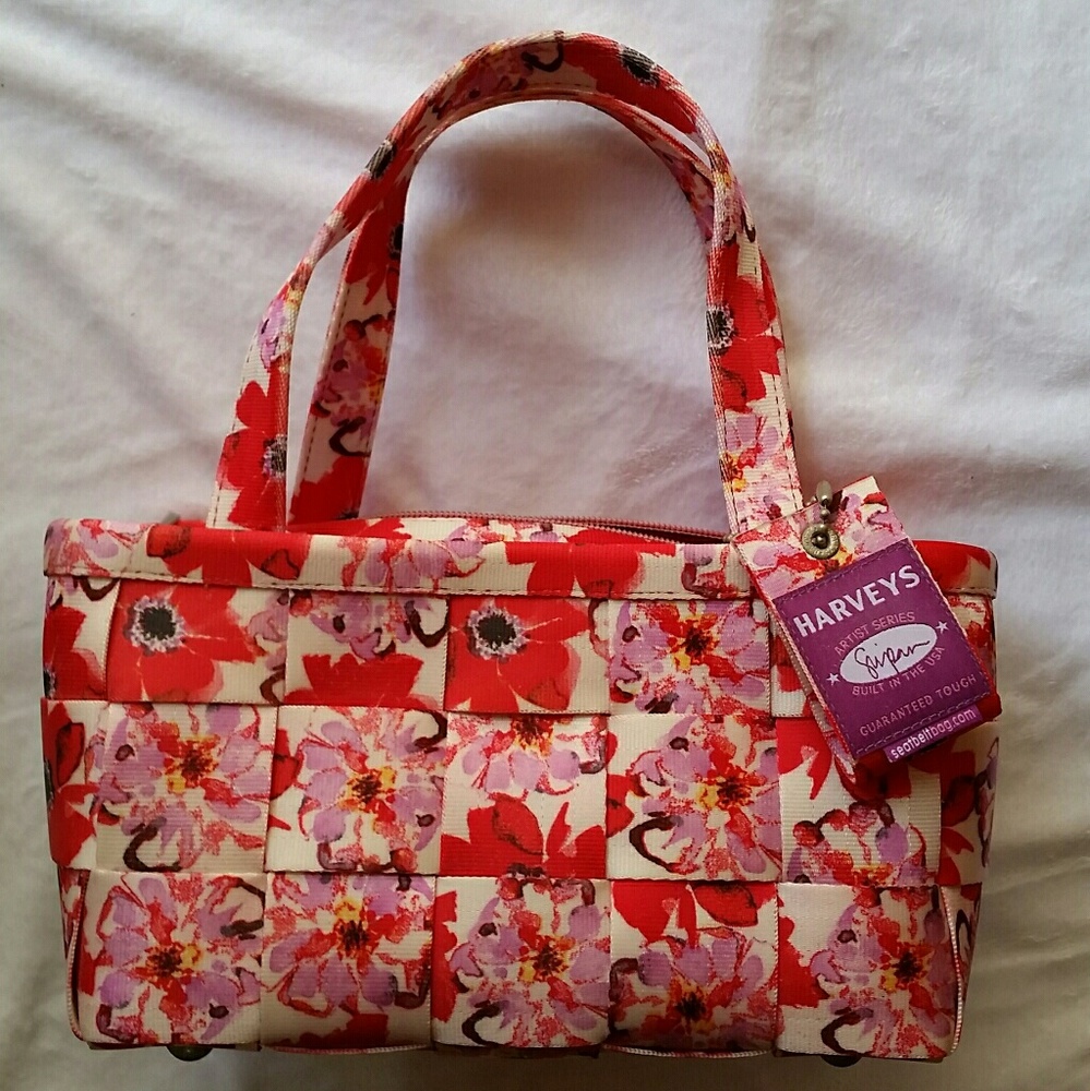 Harvey's Seatbelt Boxy bag, Posies Sujean Rim